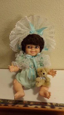 Muñeca Baby Riggle de Colección de Ideal Flirty Eyes Adorable Conjunto Foto 1 de 4