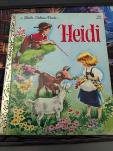 Heidi a Little Golden Book by JOHANNA SPYRI (1982) Hardcover GOOD - Picture 1 of 4