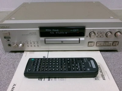 SONY MDS-JA22ES MD deck with Remote control The pinnacle of sound quality tested - Image 1 of 3