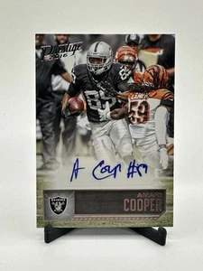 2016 Panini Prestige Football Amari Cooper Autograph #3 (AU) - Picture 1 of 2