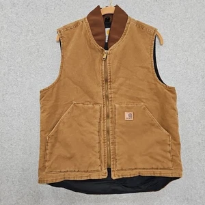Carhartt Weste Herren Vintage V02-111 Artic Quilt gefüttert Sandstone Gr. M - Bild 1 von 11