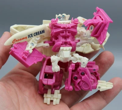 ANCIEN ROBOT TRANSFORMERS CREAMY ICE CREAM TRUCK CAMION CREME GLACEE VINTAGE - Photo 1/4