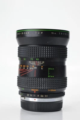 Hanimex MC 28-80 мм F/3.5-4.5 макро зум объектив камеры #797923 для Olympus OM - Изображение 1 из 4