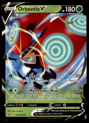 SWSH: Sword & Shield Promo Cards #SWSH078 Orbeetle V - Image 1 of 2