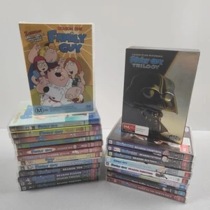 Family Guy Seasons 1-18 (DVD) Plus 3 x Star Wars Movies and Specials.R4 58 Discs - Picture 1 of 23