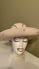 Beautiful Vintage Ivory Wool Hat By Essence  (Preowned)