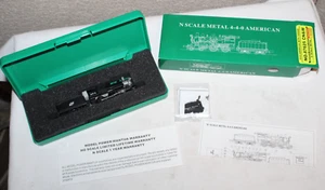 NEW Model Power No. 87625 C&NW 4-4-0 American With Tender N Scale Metal Loco - Picture 1 of 15