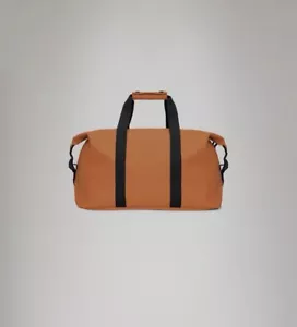 RAINS Hilo Weekend Large Bag Luggage Duffle Rust Orange $110 NEW NWT - Picture 1 of 2