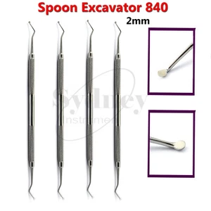 INSTRUMENTOS RESTAURADORES COMPUESTOS DE CAVIDAD CARIOSA CUCHARA DENTAL EXCAVADORAS - Imagen 1 de 13