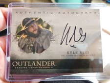 Outlander Season 4 Auto Card: KR Kyle Rees as John Quincy Myers  Autograph