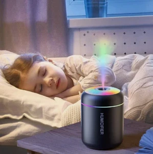 180ML Mini USB Air Humidifier & Essential Oil Diffuser – Portable Electric - Picture 1 of 6