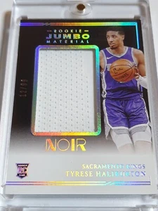 2020 Panini Noir Tyrese Haliburton Rookie #PATCH /99 Rookie Jumbo Materials RC - Picture 1 of 5