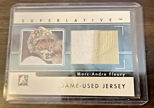 2010 Nel Gioco - Maglia Usata dal Gioco Marc-Andre Fleury Versione Argento 1/30 - Foto 1 di 2