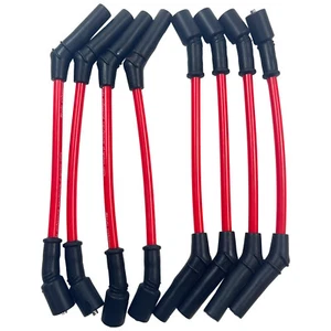 Juego de cables de encendido para bujías de alto calor 10,5 mm aptos para LS1 LS2 LS3 LS6 LS7 LSx - Imagen 1 de 11