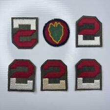 F Lot Of Boy Scouts America Patches 2 Green Red Leaf