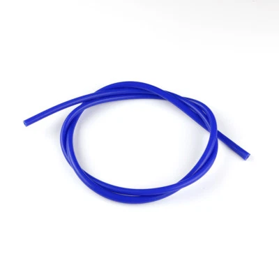 Blue 1/4" inch ID 6mm Vacuum Silicone Hose Racing Turbo line Pipe 1 foot Tube - Image 1 of 4