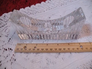 Mikasa Staccato Crystal Candelabra Taper Candle Holder, Vintage Made in Germany - Picture 1 of 5