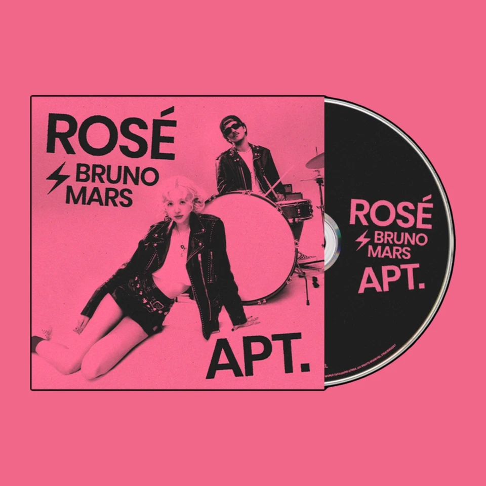 ROSÉ, Bruno Mars APT. (CD Single) Limited NEW - Imagem 1 de 1