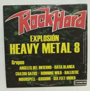 EXPLOSION HEAVY METAL 8 FEAT. RATA BLANCA, 2003 SPANISH CD ALBUM, PROMO - Imagen 1 de 3