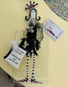 Silvestri Dolly Mama 16” by Joey, Inc. “Mirror, Mirror” Metal Decor Doll NEW - Bild 1 von 9