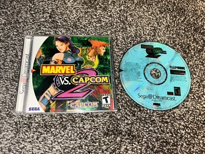Marvel vs Capcom 2 (Sega Dreamcast, 2000) Complete CIB Tested Authentic - Image 1 of 4
