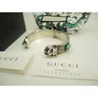Gucci Bangle Tiger Head Stone AG925 Bracelet Silver 925 Ladies with pouch Boxed