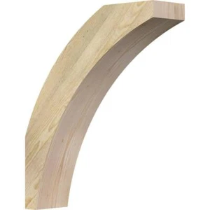 Ekena Millwork Knee Brace 6" W x 22" D x 26" H Thorton Rough Sawn Douglas Fir - Picture 1 of 4