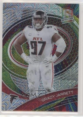 2021 Panini Spectra Meta Prizm /25 Grady Jarrett #4 - Image 1 of 2