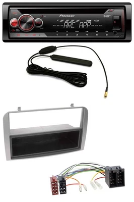 Pioneer CD USB AUX DAB MP3 Autoradio für Alfa Romeo 147 GT silber Ablagefach - Bild 1 von 4