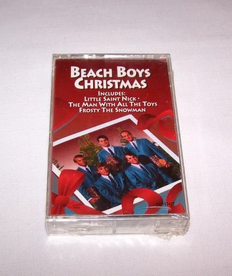 BEACH BOYS CHRISTMAS Cassette Tape New Sealed Foto 1 de 4