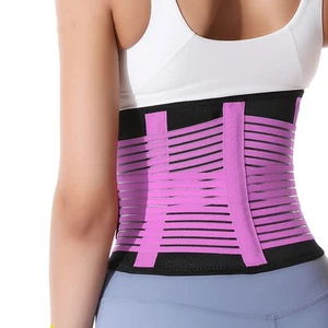 Waist Support Belt Back Waist Trainer Trimmer WeightLifting Body Shaper Corset - Picture 1 of 6