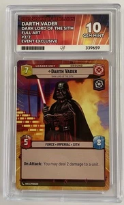 Star Wars Unlimited Darth Vader 2/2 Evento Exclusivo Promo 2023 Arte Completo As 10 - Imagen 1 de 3