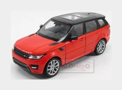 1:24 WELLY Land Rover Range Rover Sport 2014 Orange Met Black WE24059O - Immagine 1 di 2