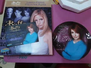 BUFFY THE VAMPIRE SLAYER , . LIMITED EDITION PLATES . ( WILLOW ) RARE - Picture 1 of 2