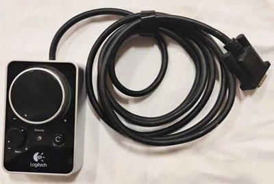 Original-Zubehör-Hersteller Logitech Lautstärke Bass Controller Control Pod für Z4 2.1 Lautsprechersystem - Bild 1 von 3