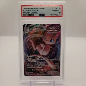 MEW VMAX 114/264 FUSION STRIKE PSA 10 - Picture 1 of 2