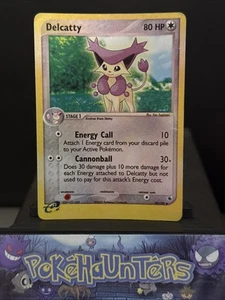 Tarjeta Pokémon Delcatty 29/109 Holograma Inverso EX Rubí y Zafiro Jugado - Imagen 1 de 2