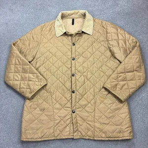 Barbour Jacket Adult Extra Large Brown Quilted Country Field Hunting Coat Men* - Picture 1 of 10