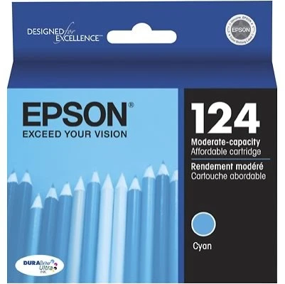 Epson T124220 Cyan Ink Cartridge