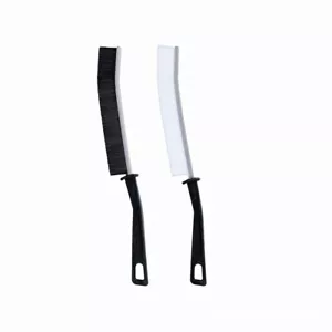 2x Hard Bristle Recess Crevice Cleaning Brush Household Tools Gap Cleaning Brush - Picture 1 of 12