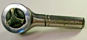 Craftsman 43795 3/8" Dr Thumbwheel CUSTOM MADE Stubby Midget Palm Ratchet - Foto 1 di 4