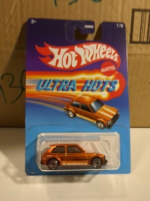 Hot Wheel HW ULTRA HOTS HDG52 81 TOYOTA STARLET ORANGE JBY66 KP61 7/8 - Image 1 of 4