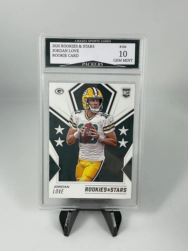Tarjeta de novato Panini Jordan Love Rookies & Stars Packers 2020 #104 gema ¡como nueva 10! Foto 1 de 1