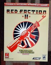 Red Faction II 2 Prima Strategy Game Guide Playstation 2