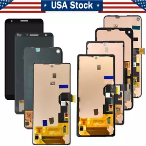 For Google Pixel 6A 6 5A 5G 4A 4G 3A XL OLED LCD Display Touch Screen Digitizer - Picture 1 of 27