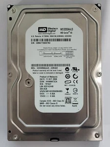 WD3200AAJS-22B4A0, DCM: HHNNNT2CA, OCT 2008, Western Digital 320Gb 3.5" Sata HDD - Foto 1 di 2