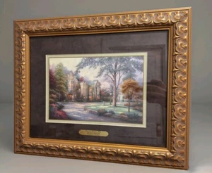 Thomas Kinkade Beyond Summer Gate Framed Collectors Society Limited Edition COA - Picture 1 of 10