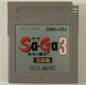Japanese Nintendo Gameboy - DMG- OSJ Saga 3 Final Fanatsy 🇬🇧seller Tested - Picture 1 of 3