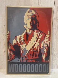 ric flair The Nature Boy Metal Poster Wooo Wcw Wwf World Champion 4 Horsemen - Picture 1 of 1