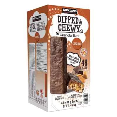 Kirkland Signature Dipped & Chewy Caramel Bars, 48 Bars, 1.49kg FREE SHIPPING - Image 1 of 2